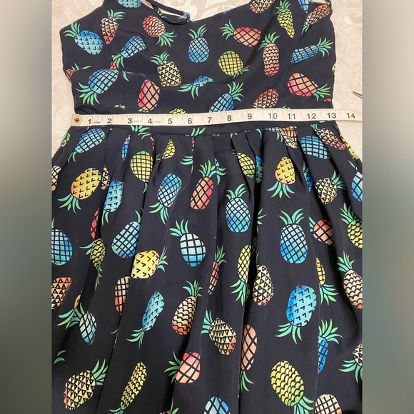 - Anthropologie Hutch Pineapple Print dress size 2 - Picture 10 of 10